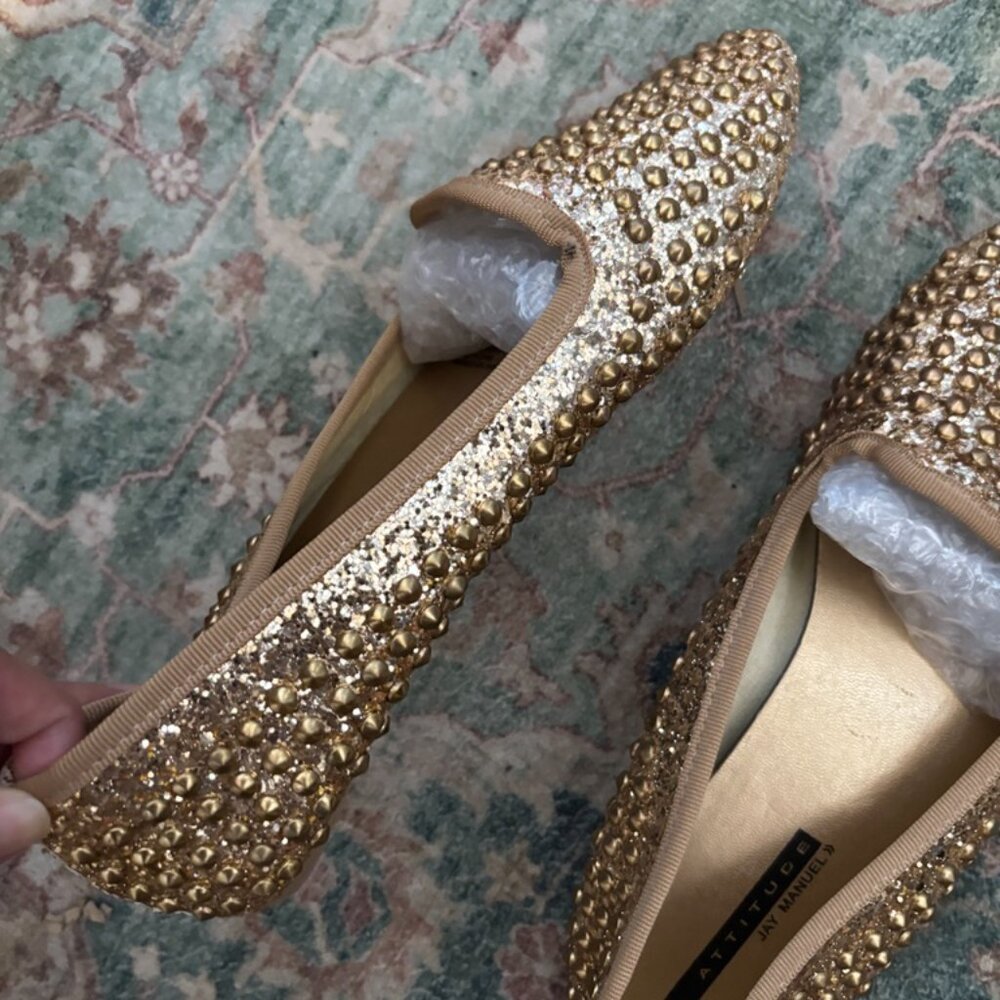 Jay Manuel Studded Flats - Picture 6 of 7